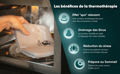 Masque anti migraine chaud & froid – Soulagement naturel | Pack Famille